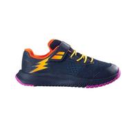 Babolat Enfants Pulsion AC Chaussures De Tennis Chaussures Toutes Surfaces Noir - Multicouleur 28