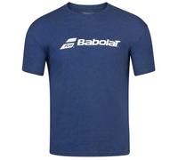 Babolat Exercise Tee, T-shirt de Tennis, Garéon (Bleu, S) 8-10 ans