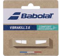 Babolat, Grip pour Raquettes modèle Vibrakill 2.0, Taille Unique, Couleur Blanc, Accroche Large pour Absorption maximale des Vibrations, Confort Exceptionnel