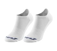 Babolat Invisible lot de 2 Chaussettes Blanc 39-42