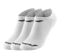 Babolat Invisible lot de 3 Chaussettes Blanc 35-38