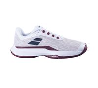 Babolat Jet Tere 2 CLY Chaussure Terre Battue Hommes-Blanc,Rouge Foncé 40.5