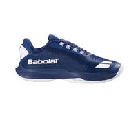 Babolat Jet Tere 3 Premium Chaussures toutes surfaces Hommes - bleu foncé, blanc 46.5
