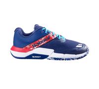 Babolat Movea 2 Men Chaussures Padel Hommes-bleu Foncé,rouge 40,5