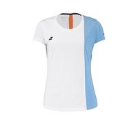 Babolat Play Débardeur Tank Top Filles-Blanc,Bleu Clair 128