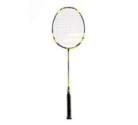 Babolat Power Light Allround Raquette de badminton, avec cordage noir et jaune, sac de transport
