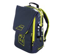 Babolat, Sac à dos, Modèle Pure Aero, Gris Jaune Blanc, Peut contenir jusqu'à 3 raquettes, Compartiment isotherme, 2 compartiments supplémentaires pour organiser votre équipement, Pratique Fonctionnel