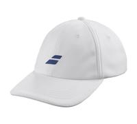 Babolat, Casquette Légère et Confortable Modèle UV Protection, Taille Unique, Couleur Blanc, Séchage Rapide, Réglable à l'Arrière, Idéale pour Le Sport et Les Activités Extérieures