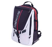 Babolat Pure Series Sac à Dos de Tennis de qualité - Pure Strike Foldover, Blanc/Noir/Rouge Fluo, Sac à Dos