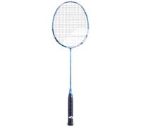 Babolat, Raquette de Badminton Modèle Satelite Spire, Taille Grip 2, Couleur Bleu, Manche Semi-Rigide, Tamis Élargi, Idéal pour Joueurs Avancés, Précision et Puissance
