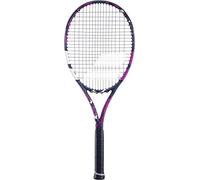 Babolat - Raquette de Tennis Adulte Boost Aero Cordée - Idéale pour Progresser et Exploiter Son Potentiel - Puissance et Maniabilité - Grip 1 Syntec Uptake - Marque Française - Gris/Jaune