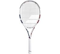 Babolat - Raquette de Tennis Modèle Boost Drive, Grip 0, Bleu Corail Blanc, Cadre léger en Graphite, Grand Tamis, Plan de Cordage 16x19, pour Joueurs Occasionnels souhaitant progresser Facilement