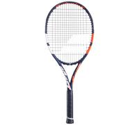 Babolat, Raquette de Tennis Modèle Boost Drive, Grip 2, Bleu Orange Blanc, Cadre léger en Graphite, Grand Tamis, Plan de Cordage 16x19, pour Joueurs Occasionnels souhaitant progresser Facilement
