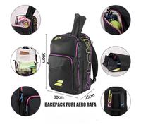 Babolat-Sac À Dos De Tennis Professionnel,Pure Strike,Aero Rafa,Raquettes De Badminton,Sac À Dos Pour 2-3 Raquettes -Pure Aero Rafa
