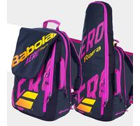 Babolat-Sac À Dos Pour Raquettes De Tennis,Compartiment Pour Chaussures Séparées,Sac De Plage,Wimbledon Pure Wim,3 Raquettes -Noir Rose Rouge