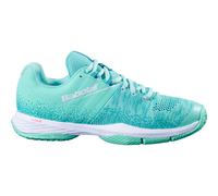 Babolat Sensa Padl Chaussures Padel Femmes-turquoise, Blanc 40