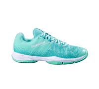 Babolat Sensa Padl Chaussures Padel Femmes-turquoise, Blanc 38