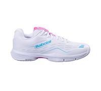 Babolat Sensa Rise Women Chaussures Padel Femmes-blanc,rouge 40