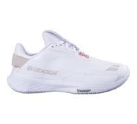 Babolat SFX Evo Wimbledon Tous Court Femme Blanc/Gris 38 1/2