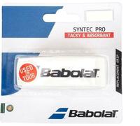 Babolat Syntec Pro 2016 basic wrap blanc-noir pack 1 pc
