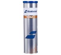 Babolat - Tube de 4 balles, Modèle Team Clay, Idéal pour la Terre battue, Confort et adhérence optimaux, Accessoire Essentiel pour Joueurs, Balle de Tennis de Type 1, homologuée par l’ITF