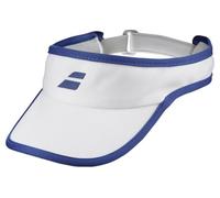 Babolat, Visière de Sport Modèle UV Protection, Couleur Blanc, Matière Légère et Confortable, Séchage Rapide, Réglable et Ajustable à l'Arrière, Protège Les Yeux et Le Visage du Soleil