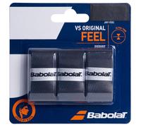 Babolat VS Original overgrip wrap tl. 0.4 mm noir-bleu paquet de 3