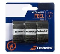 Babolat VS Original overgrip wrap tl. 0.4 mm noir-jaune paquet de 3