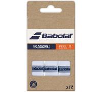 Babolat VS Original X12 overgrip wrap tl. 0.43 mm blanc paquet de 12