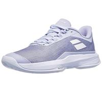 Babolat Women, Chaussures de Tennis Femme Jet Tere All Court, Maintien, Amorti, Technologie Active Flexion, Semelle Respirante Ortholite, Marque Française, Xenon Blue/White, Taille EU 36.5