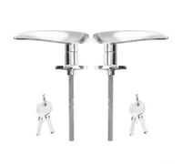 babominimer 2P3s Poignées de verrouillage de porte extérieure de voiture avec clés, pour TAC-H102, compatible avec modèle 18 3-1932 et modèle 40 1933-1934 voitures de tourisme