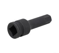 babominimer Adaptateur de douille pour perceuse électrique 12,5 mm carré vers embouts de tournevis à tête hexagonale, convertisseur de clé en alliage d'acier pour outils à main, usine, réparation pour