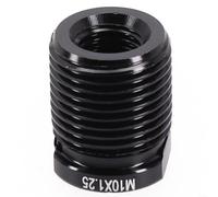 babominimer Adaptateur de pommeau de levier de vitesse en alliage d'aluminium avec filetage interne pour M10 x 1,25, M8 x 1,25, M10 x 1,5 et pour transmission manuelle M14 x 1,5 | Compatible avec