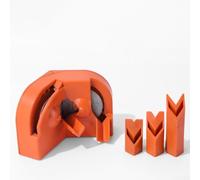 babominimer Aiguiseur de foret électrique avec meules diamantées pour forets HSS Carbure Cobalt Bits Portable Outil Affûtage Attachement Orange