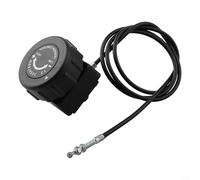 babominimer Ajusteur de résistance pour vélo pour vélo dynamique, bouton rotatif 8-10 vitesses avec câble de 55-110 cm de long, plastique et métal (10 vitesses)