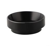 babominimer Anneau de dosage magnétique de 49 mm en aluminium pour bol de brassage, panier à poudre, porte-filtre compatible avec porte-filtres de 49 mm (noir)