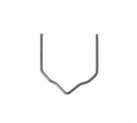 babominimer Assortiment de 800 agrafes de soudage en acier inoxydable et plastique avec 8 types, y compris les clous d'agrafage à chaud plats, ondulés et angulaires, 0,6 mm et 0,8 mm prédécoupés pour