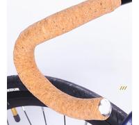 babominimer Bande de guidon antidérapante absorbant les chocs avec motif grain de bois de sciure, respirant, résistant à l'usure, rembourrage confortable pour le cyclisme (peu profond)