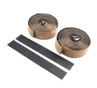 babominimer Bande de poignée de guidon en polyuréthane avec texture copeaux de bois compatible avec les chutes de route, légère, antidérapante, absorbant les chocs, confortable, imperméable et