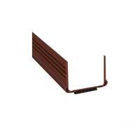 babominimer Bande d'étanchéité inférieure de porte en PVC de 93 cm, isolation phonique et butée de courant d'air pour porte de chambre de 4 à 5,5 cm, marron/blanc/gris (marron)