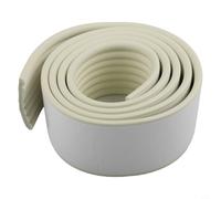 babominimer Bande d'isolation en mousse thermique anti-gel pour conduite d'eau extérieure 2 m x 8 cm pour protection hivernale et réduction du bruit (blanc)