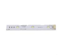 babominimer Barre lumineuse de réfrigérateur compatible avec BCD-575WDBI 0064001827, ABS lumineux et économe en énergie + bande LED en métal pour éclairage intérieur, facile à installer