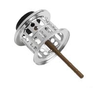 babominimer Bobine légère et lisse modifiée pour moulinet de pêche Daiwa Tatula 80, roue en alliage d'aluminium 7075 avec structure de bol de frein fixe, (argent)