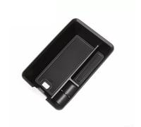 babominimer Boîte de rangement pour accoudoir de console centrale pour Megane E-Tech 2022 2023, organiseur intérieur de voiture en ABS noir avec haute durabilité, compact, 15 x 10 x 5 cm Fitm
