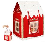 babominimer Boîtes cadeaux 3D pour organiser vos fêtes de fin d'année avec assemblage Rose