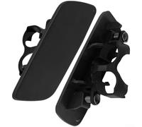 babominimer Bombe de nettoyage de phare 61677244959/61677244960 pour 2010-2018, insert de pare-chocs en ABS noir, pièce de rechange pour extérieur de voiture (droite)