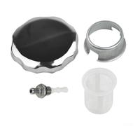 babominimer Bouchon de réservoir de carburant avec joint et filtre pour Honda GX390, GX340, GX270, GX240, GX200, GX120, 168F, 188F, 190F, 3 pièces, construction métallique, compatible avec