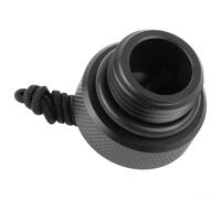 babominimer Bouchon de valve DIN de plongée sous-marine pour régulateur de 1ère étape, matériau ABS avec cordon pivotant, convient aux raccords de réservoir de 200/300 bars, léger et portable pour eau