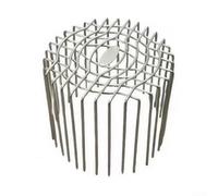 babominimer Bouchon de vidange de toit et de balcon en acier inoxydable 304, grand déplacement pour tuyau de descente et tuyau de pluie, prévention efficace des débris (160 mm)