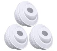 babominimer Buse de massage pour piscine SP1419D avec flux directionnel, sortie œil de taureau en plastique durable pour piscines et baignoires, blanc, 2,33 x 1,61 (1 pièce)